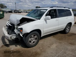 2007 Toyota Highlander w/3rd Row with VIN JTEDP21A570138106, listed as a Copart auction lot 55899315 with Not provided miles and Salvage title. Bid and sale history available at DreamBid. Image 1.