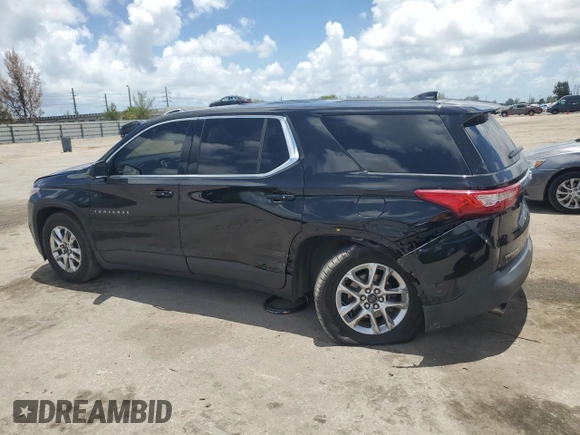 2020 Chevrolet Traverse LS with VIN 1GNERFKW4LJ188446, listed as a Copart auction lot 64598614 with 64,715 mi miles and Salvage Title. Bid and sale history available at carsss.com. Image 2.