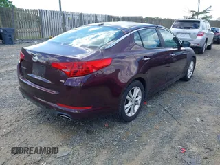 2012 Kia Optima LX with VIN 5XXGM4A77CG033361, listed as a IAAI auction lot 42210159 with 214,137 mi miles and . Bid and sale history available at carsss.com. Image 4.