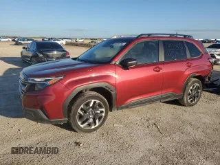 2025 Subaru Forester Limited с VIN JF2SLDRC5SH489571, выставлен на аукционе Copart как лот 56258755 с пробегом 226 миль миль и Списание • Salvage title. История ставок и продаж доступна на DreamBid. Изображение 1.