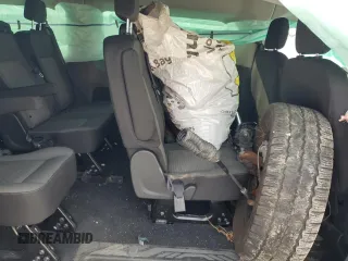 2024 Ford Transit Passenger XL with VIN 1FBAX2Y89RKA86131, listed as a Copart auction lot 54841145 with 14,890 mi miles and Salvage Title. Bid and sale history available at carsss.com. Image 11.