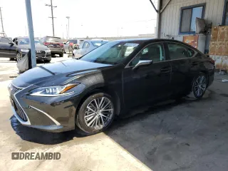 2023 Lexus ES 300h with VIN 58ADA1C18PU034705, listed as a Copart auction lot 56221745 with 43,267 mi miles and Salvage title. Bid and sale history available at DreamBid. Image 1.