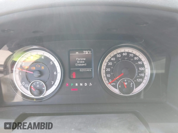 2019 Ram 1500 Classic Tradesman with VIN 1C6RR6FG4KS697286, listed as a IAAI auction lot 41323936 with 62,004 mi miles. Bid and sale history available at carsss.com. Image 16.