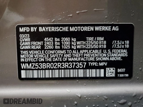 2024 MINI Countryman Cooper S z VIN WMZ53BR02R3R37357, wystawiony jako Copart lot #82251834 z przebiegiem 23 608 mil mil oraz Czysty tytuł • Clean title. Historia ofert i sprzedaży dostępna na DreamBid. Obrazek 14.