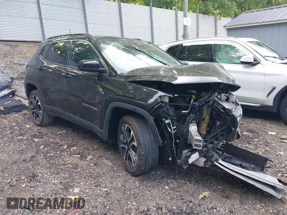 2023 Jeep Compass (RED) Edition with VIN 3C4NJDCN9PT563045, listed as a IAAI auction lot 42424341 with 27,169 mi miles and . Bid and sale history available at DreamBid. Image 1.