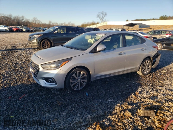2018 Hyundai Accent Limited with VIN 3KPC34A34JE028834, listed as a Copart auction lot 85952344 with 70,655 mi miles and Salvage Title. Bid and sale history available at carsss.com. Image 1.