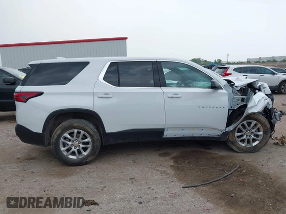 2024 Chevrolet Traverse LS with VIN 1GNESTKW4RJ139968, listed as a IAAI auction lot 42264716 with 30,131 mi miles and . Bid and sale history available at DreamBid. Image 12.