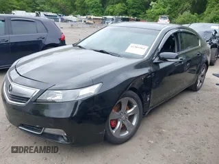2013 Acura TL Technology z VIN 19UUA9F53DA002736, wystawiony jako IAAI lot #42303364 z przebiegiem 154 984 mil mil oraz . Historia ofert i sprzedaży dostępna na DreamBid. Obrazek 2.