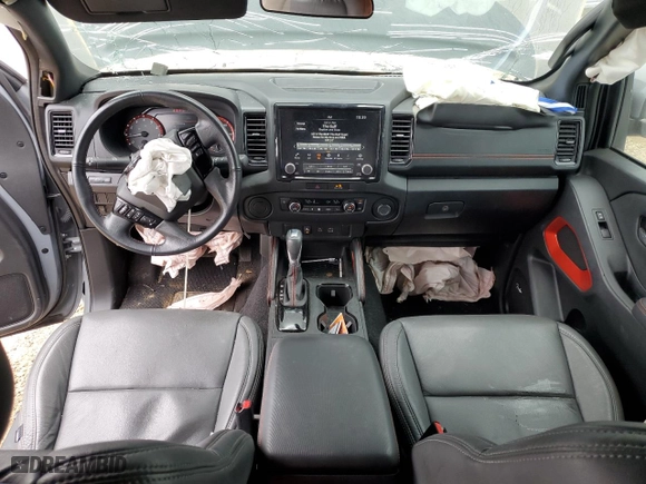 2023 Nissan Frontier SV with VIN 1N6ED1EJ6PN619696, listed as a Copart auction lot 84914664 with 23,321 mi miles and Non Repairable. Bid and sale history available at carsss.com. Image 8.