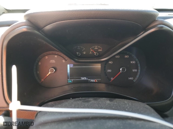 2018 Chevrolet Colorado 4WD Z71 with VIN 1GCPTDE1XJ1215573, listed as a Copart auction lot 47011385 with 73,476 mi miles and Salvage Title. Bid and sale history available at carsss.com. Image 9.