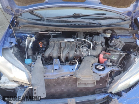 2015 Honda Fit EX-L with VIN 3HGGK5H8XFM776045, listed as a Copart auction lot 63940595 with 100,753 mi miles and Salvage title. Bid and sale history available at DreamBid. Image 11.