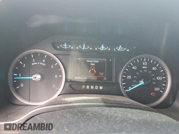 2021 Ford Expedition XL with VIN 1FMJU1GT0MEA59746, listed as a Copart auction lot 65587695 with 46,865 mi miles and Salvage title. Bid and sale history available at DreamBid. Image 9.