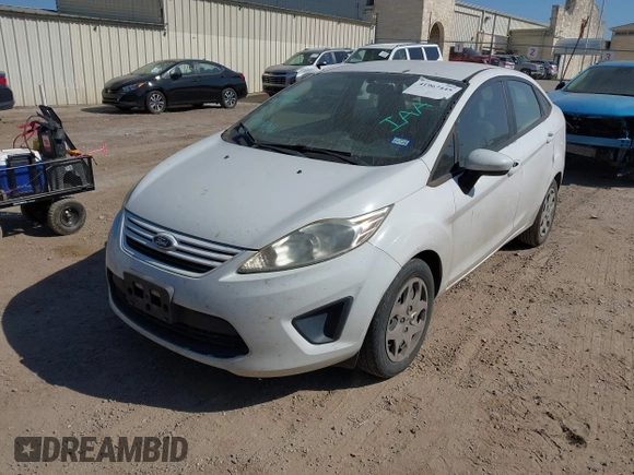 2012 Ford Fiesta S with VIN 3FADP4AJ3CM170534, listed as a IAAI auction lot 41967445 with 190,832 mi miles. Bid and sale history available at carsss.com. Image 2.