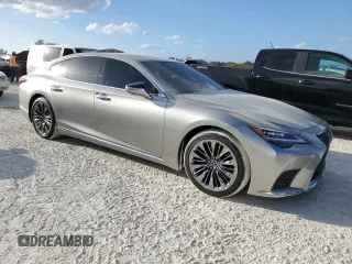 2022 Lexus LS with VIN JTHD51FFXN5017708, listed as a Copart auction lot 75569084 with 13,725 mi miles and Non Repairable. Bid and sale history available at carsss.com. Image 4.