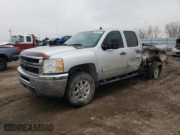 2011 Chevrolet Silverado 3500HD SRW LT with VIN 1GC4K0CG5BF228029, listed as a Copart auction lot 78067624 with 122,102 mi miles and Salvage Title. Bid and sale history available at carsss.com. Image 1.