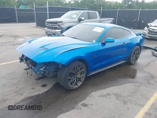 2019 Ford Mustang GT with VIN 1FA6P8CF2K5141734, listed as a IAAI auction lot 42303880 with 152,560 mi miles and . Bid and sale history available at DreamBid. Image 18.