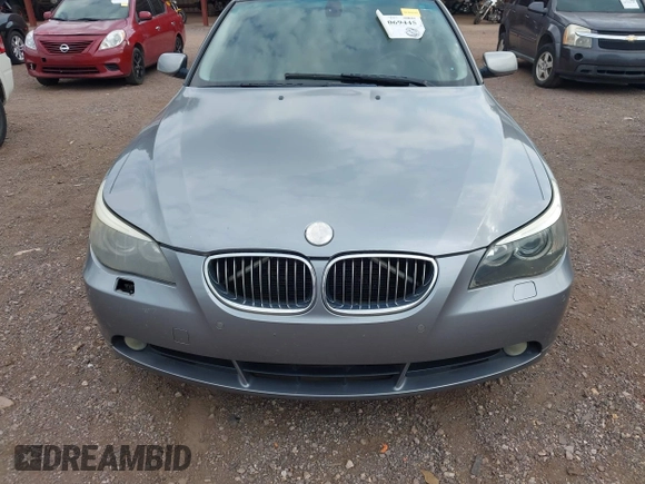 2007 BMW 5 Series with VIN WBANF33567CS38714, listed as a IAAI auction lot 42069445 with 208,449 mi miles and . Bid and sale history available at DreamBid. Image 6.