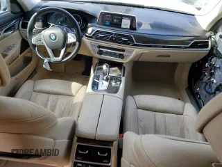 2018 BMW 7 Series 750i with VIN WBA7F0C53JGM22810, listed as a Copart auction lot 72796303 with 63,047 mi miles. Bid and sale history available at carsss.com. Image 8.
