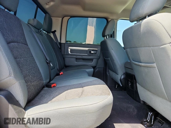 2017 Ram 1500 Big Horn with VIN 1C6RR7LT7HS691093, listed as a Copart auction lot 64222765 with 99,175 mi miles and Salvage title. Bid and sale history available at DreamBid. Image 10.