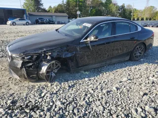 2024 BMW i5 eDrive40 with VIN WBY33FK01RCR34912, listed as a Copart auction lot 53021445 with 19,362 mi miles and Salvage title. Bid and sale history available at DreamBid. Image 1.