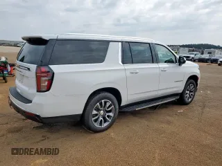 2024 Chevrolet Suburban z VIN 1GNSCBED3RR412789, wystawiony jako Copart lot #59297455 z przebiegiem 7655 mil mil oraz Szkoda całkowita • Salvage title. Historia ofert i sprzedaży dostępna na DreamBid. Obrazek 3.
