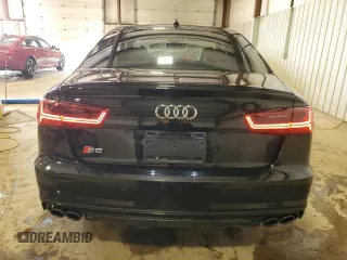 2018 Audi S6 Prestige with VIN WAUHFAFCXJN105218, listed as a Copart auction lot 51214475 with 56,996 mi miles and Salvage Title. Bid and sale history available at carsss.com. Image 6.