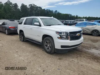 2020 Chevrolet Tahoe LS with VIN 1GNSCAKC8LR136896, listed as a Copart auction lot 58632255 with 53,267 mi miles and Salvage title. Bid and sale history available at DreamBid. Image 4.