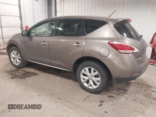 2014 Nissan Murano SL with VIN JN8AZ1MU7EW403382, listed as a IAAI auction lot 41209842 with 174,020 mi miles. Bid and sale history available at carsss.com. Image 3.