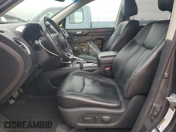 2014 Nissan Pathfinder Platinum with VIN 5N1AR2MN1EC682836, listed as a Copart auction lot 58405845 with 129,559 mi miles and Salvage title. Bid and sale history available at DreamBid. Image 7.