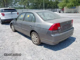 2004 Honda Civic LX with VIN 2HGES16574H559735, listed as a IAAI auction lot 42062936 with 1 mi miles. Bid and sale history available at carsss.com. Image 3.