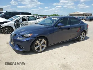 2014 Lexus IS 350 z VIN JTHBE1D24E5013032, wystawiony jako Copart lot #56166265 z przebiegiem 121 304 mil mil oraz Tytuł czysty. Historia ofert i sprzedaży dostępna na DreamBid. Obrazek 1.