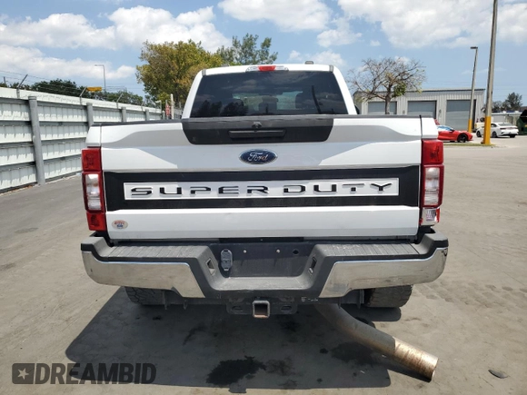 2020 Ford Super Duty F-250 SRW XL with VIN 1FT7W2BTXLEC45296, listed as a Copart auction lot 53536435 with 78,420 mi miles and Clean Title. Bid and sale history available at carsss.com. Image 6.
