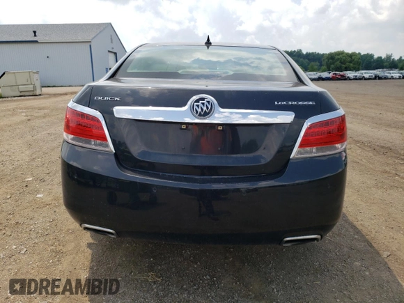 2012 Buick LaCrosse Premium 3 with VIN 1G4GH5E37CF107597, listed as a Copart auction lot 64068815 with 83,731 mi miles and Salvage title. Bid and sale history available at DreamBid. Image 6.