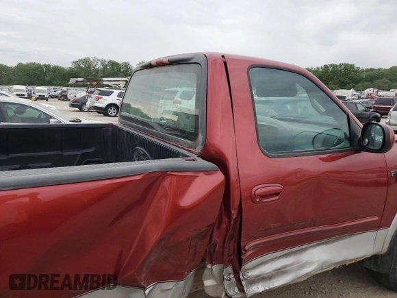 1999 Ford F-150 with VIN 1FTRF18W2XKB85753, listed as a Copart auction lot 55666595 with 78,888 mi miles and Salvage title. Bid and sale history available at DreamBid. Image 10.