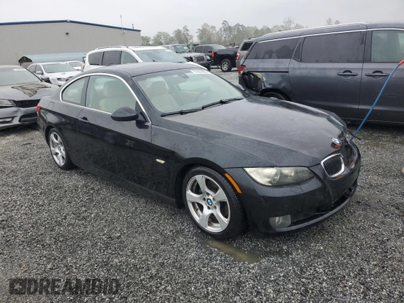 2008 BMW 3 Series 328i with VIN WBAWB33518P133931, listed as a Copart auction lot 51657885 with 187,247 mi miles and Salvage title. Bid and sale history available at DreamBid. Image 4.