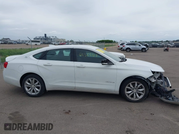 2018 Chevrolet Impala LT z VIN 2G1105S38J9151127, wystawiony jako IAAI lot #42365219 z przebiegiem 67 773 mil mil oraz . Historia ofert i sprzedaży dostępna na DreamBid. Obrazek 14.