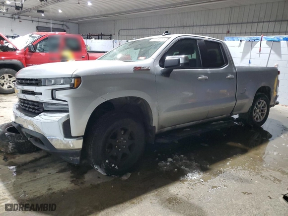 2019 Chevrolet Silverado 1500 LT with VIN 1GCRYDED2KZ253113, listed as a Copart auction lot 41782015 with 49,247 mi miles and Salvage Title. Bid and sale history available at carsss.com. Image 1.