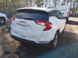 2023 GMC Terrain SLT with VIN 3GKALVEG4PL181622, listed as a IAAI auction lot 41824862 with 46,855 mi miles and . Bid and sale history available at carsss.com. Image 4.