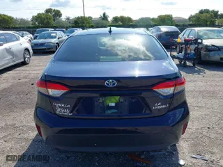 2024 Toyota Corolla Hybrid LE with VIN JTDBCMFE4RJ021466, listed as a IAAI auction lot 41976149 with 21,965 mi miles. Bid and sale history available at carsss.com. Image 16.