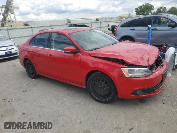 2012 Volkswagen Jetta TDI w/Premium & Nav with VIN 3VWLL7AJ6CM016111, listed as a Copart auction lot 58756965 with 152,444 mi miles and Salvage title. Bid and sale history available at DreamBid. Image 4.
