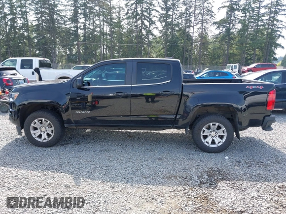 2020 Chevrolet Colorado 4WD LT with VIN 1GCGTCEN5L1233382, listed as a IAAI auction lot 42489220 with 61,949 mi miles and . Bid and sale history available at DreamBid. Image 14.