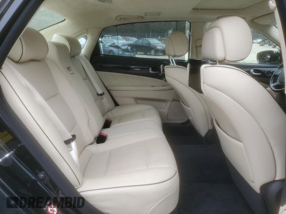 2014 Hyundai Equus Ultimate with VIN KMHGH4JH3EU076035, listed as a Copart auction lot 46129025 with 41,083 mi miles and Salvage title. Bid and sale history available at DreamBid. Image 10.