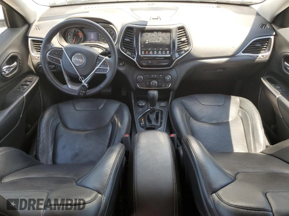 2019 Jeep Cherokee Limited with VIN 1C4PJMDX8KD431319, listed as a Copart auction lot 62177565 with 77,463 mi miles and Salvage title. Bid and sale history available at DreamBid. Image 8.