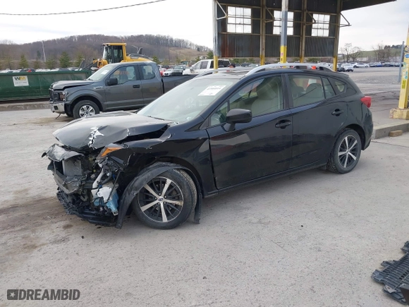 2019 Subaru Impreza Premium with VIN 4S3GTAC65K3733805, listed as a IAAI auction lot 41904014 with 73,805 mi miles. Bid and sale history available at carsss.com. Image 18.