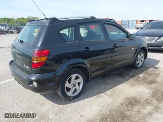 2004 Pontiac Vibe with VIN 5Y2SL62824Z401279, listed as a IAAI auction lot 42111585 with 184,200 mi miles. Bid and sale history available at carsss.com. Image 4.