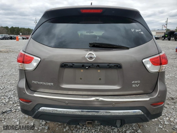 2014 Nissan Pathfinder Platinum with VIN 5N1AR2MM0EC669955, listed as a Copart auction lot 47870465 with 116,393 mi miles and Salvage Title. Bid and sale history available at carsss.com. Image 6.