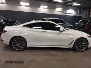 2018 Infiniti Q60 RED SPORT 400 with VIN JN1FV7EL3JM630017, listed as a IAAI auction lot 41697880 with 73,951 mi miles. Bid and sale history available at carsss.com. Image 13.