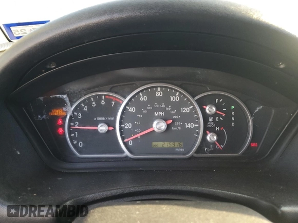 2004 Mitsubishi Endeavor LS with VIN 4A4MM21SX4E071998, listed as a Copart auction lot 75192444 with 215,916 mi miles and Salvage Title. Bid and sale history available at carsss.com. Image 9.