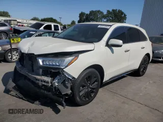 2017 Acura MDX Technology with VIN 5FRYD3H52HB006516, listed as a Copart auction lot 60919965 with Not provided miles and Salvage title. Bid and sale history available at DreamBid. Image 1.