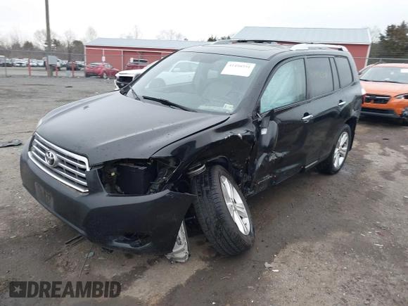 2010 Toyota Highlander Limited with VIN 5TDDK3EH7AS016092, listed as a IAAI auction lot 41498551 with 126,089 mi miles and . Bid and sale history available at DreamBid. Image 2.